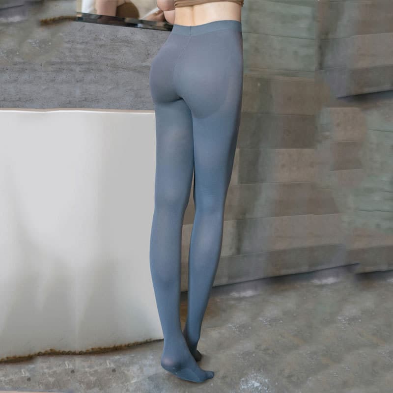 Heavy Gold Cotton Matte Velvet Solid Color 80D Pantyhose Women's Slight Pressure Slim Leggings