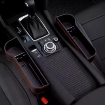 Car multifunctional seat leak-proof plug gap storage box leather storage box car built-in gap storage bag