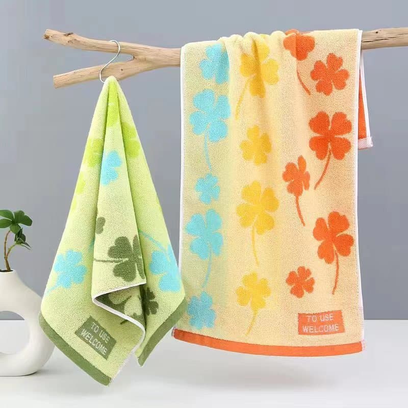 Factory wholesale pure cotton towel, absorbent and breathable face towel for men and women, adult couple towel, supermarket gift towel