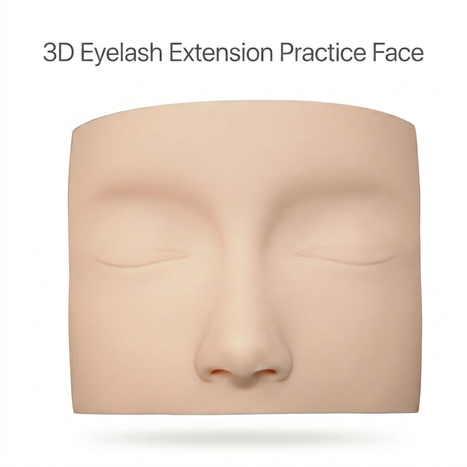 3D Eyelash Extension Practice Face/Lash Extension Training Mannequin Head