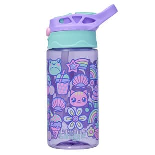 Australian Smiggle Straw Water Bottle Large Capacity Children's Cup for Primary and Secondary School Students Cartoon Silicone Straw