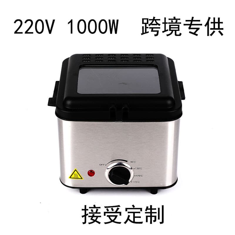 Electric Desktop Pot Cross-border Trade Specific Automatic Deep Fryer Integrated Old-fashioned Small Mini Fully Automatic Fryer