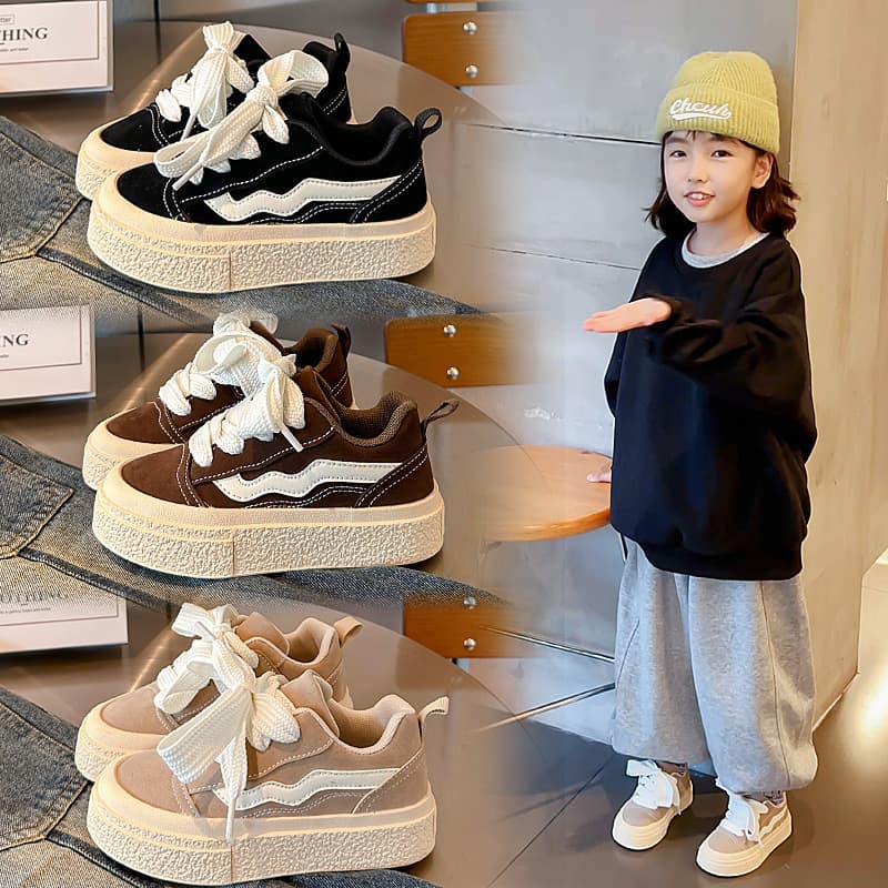 2026 Korean-Style Fashion Canvas Shoes for Kids, Spring and Summer New Arrival Boys' Sports Shoes, Children's Skate Shoes for Boys and Girls