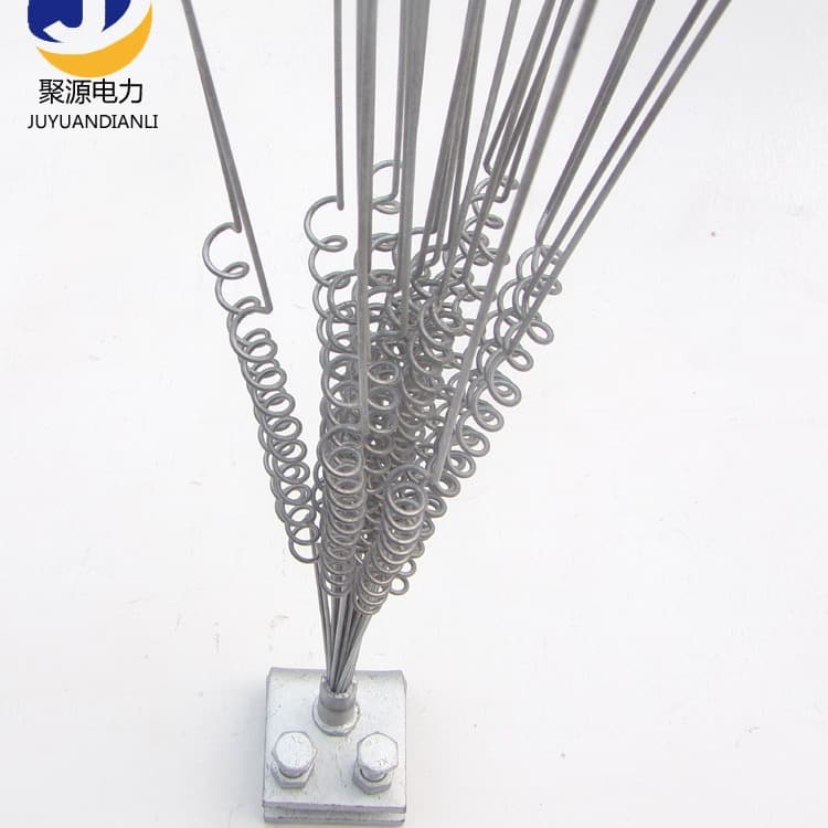 Power Line Bird Spikes, Bird Deterrent Spikes, Optical Cable Protection Hardware, Steel Wire Bird Spikes 25*60