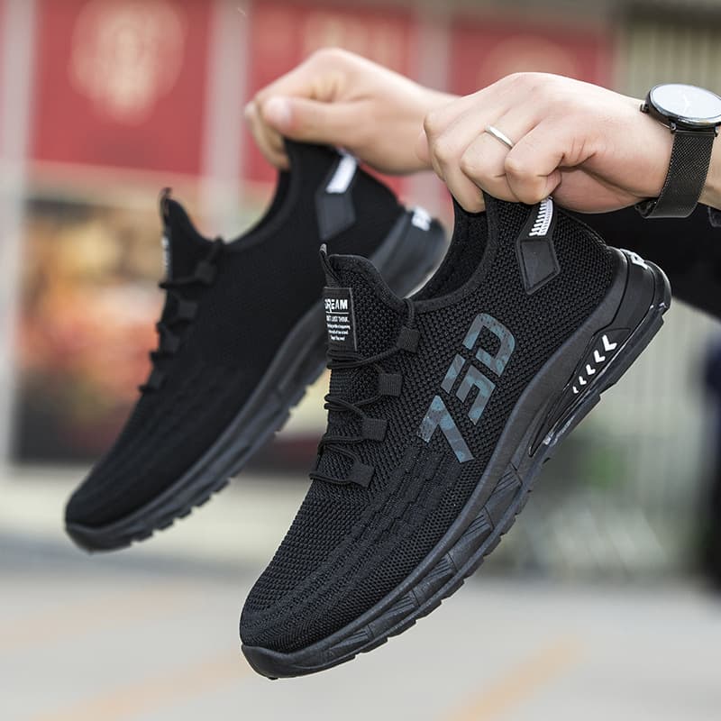 Men's Large Size Mesh Shoes Low-Top Comfortable Sports Shoes 2026 New Style Fashion Outdoor Casual Shoes Wholesale Export Men's Shoes