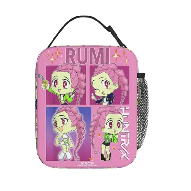 Student Lunch Bag Cartoon Cute Outdoor Picnic Thermal Insulated Waterproof Lunch Box Bag for Primary and Secondary School Students