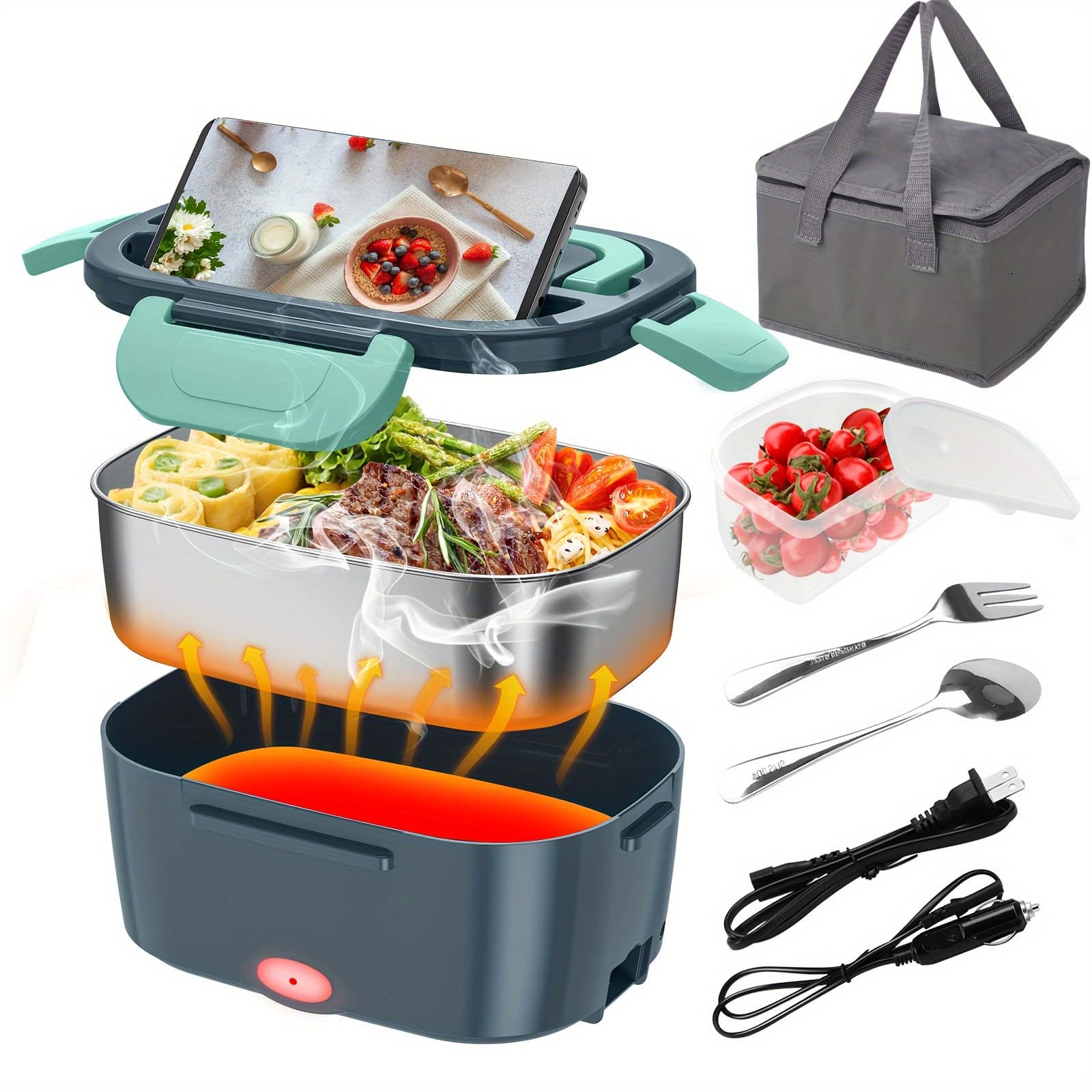 Electric Lunch Box Quick Food Heater Portable Food Warmer
