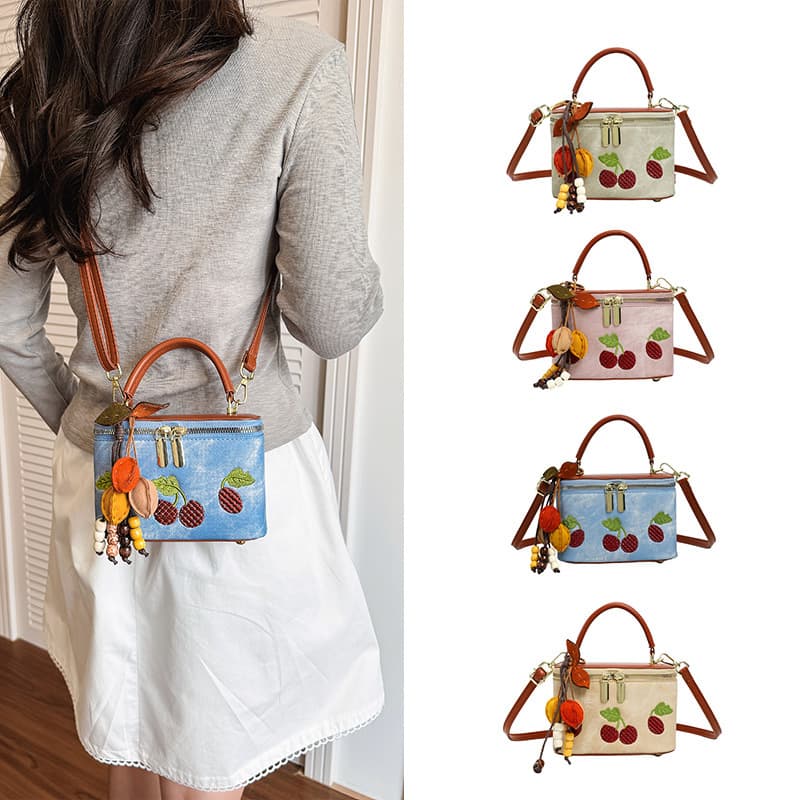 Crossbody Shoulder Bag for Women, New Small Square Bag, Fashionable, Fresh and Versatile, Hot-Selling Cosmetic Bag, Portable Armpit Bag