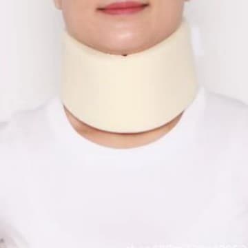 Soft Neck Brace with Sponge Collar, Autumn/Winter Warmth, Anti-Drooping Neck Support, Ready Stock