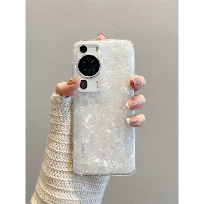 Case for Huawei Pura 80 Pro, Pura 70 Pro Women's Shell Pattern, P60 New P50 Premium Look