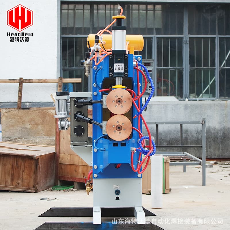 High Power Industrial Frequency Stainless Steel Plate Resistance Seam Welder Customization, Non-standard Automated Metal Plate Roll Welding Machine