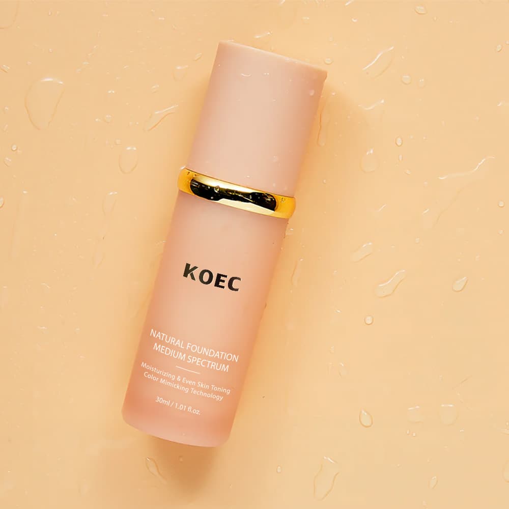 KOEC Microbial Essence 4-in-1 Cross-Border Foundation, Concealing, Long-Lasting, No Smudging, No Cakey Finish for Dry Skin, Women's FDA Wholesale
