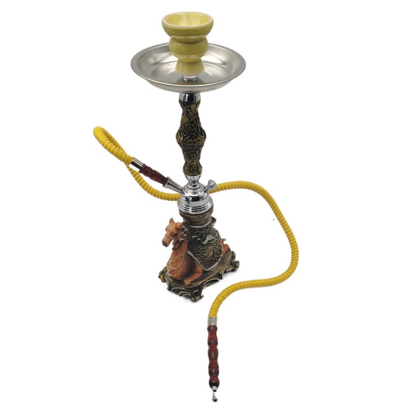 Cross-border hot selling new bar Arabic hookah medium single tube Arabic hookah manufacturer spot wholesale