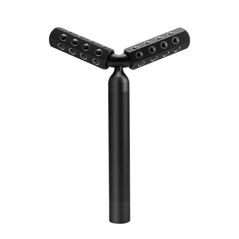 In Stock Electric Roller Massager, 3D Vibrating Germanium Bead Beauty Stick Wholesale, Facial Roller Bar Electric Beauty Tool