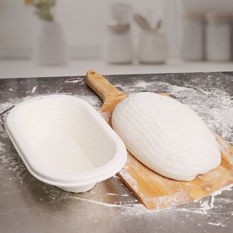 Bread fermentation basket, round oval country bread fermentation basket, household baking dough fermentation mold