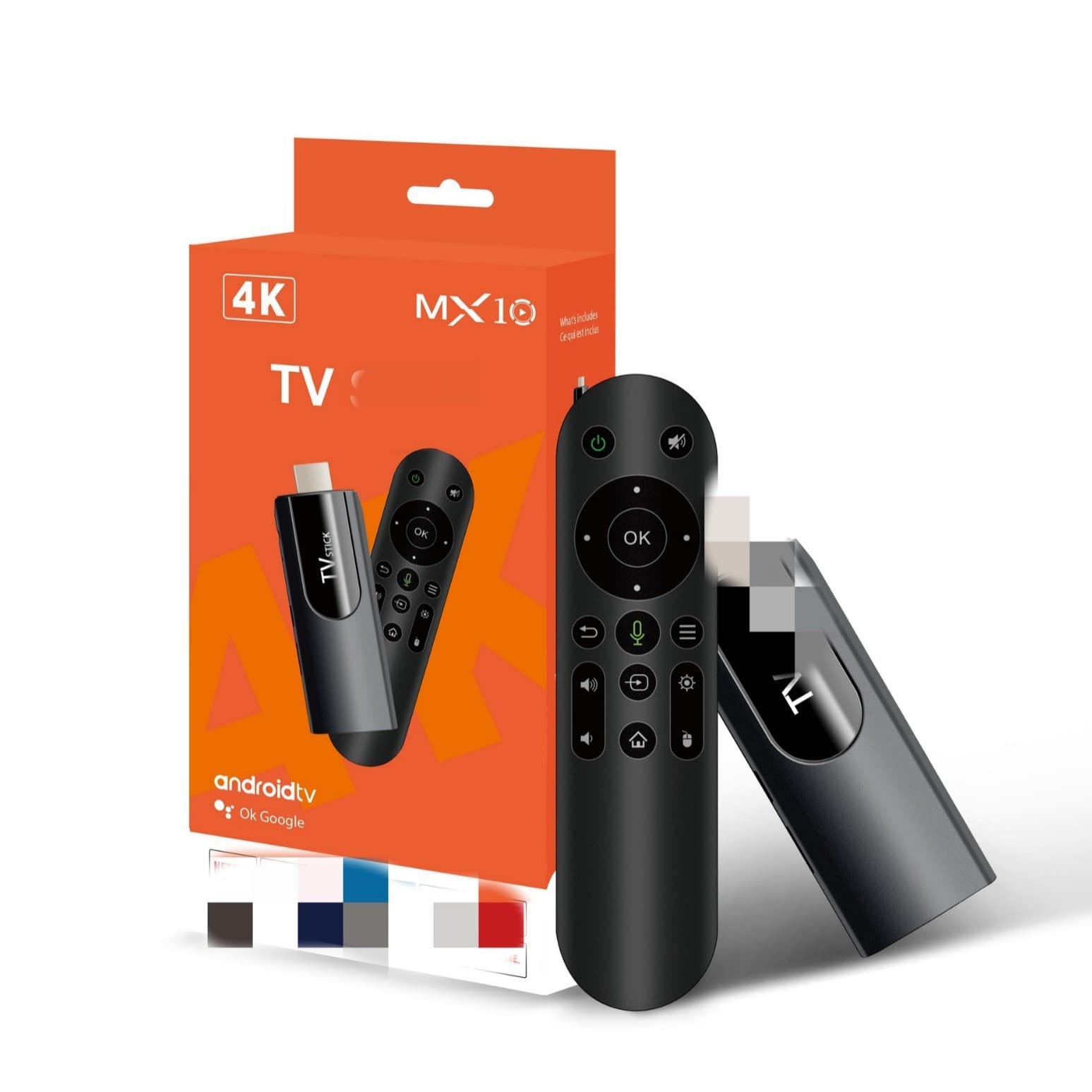 Foreign Trade New Model MX10-TV Mini Network Box Foreign Trade BOX Portable Video Player TV Set-Top Box