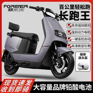 Electric Motorcycle Long-Range Commuter High-Power Electric Scooter Delivery E-Bike