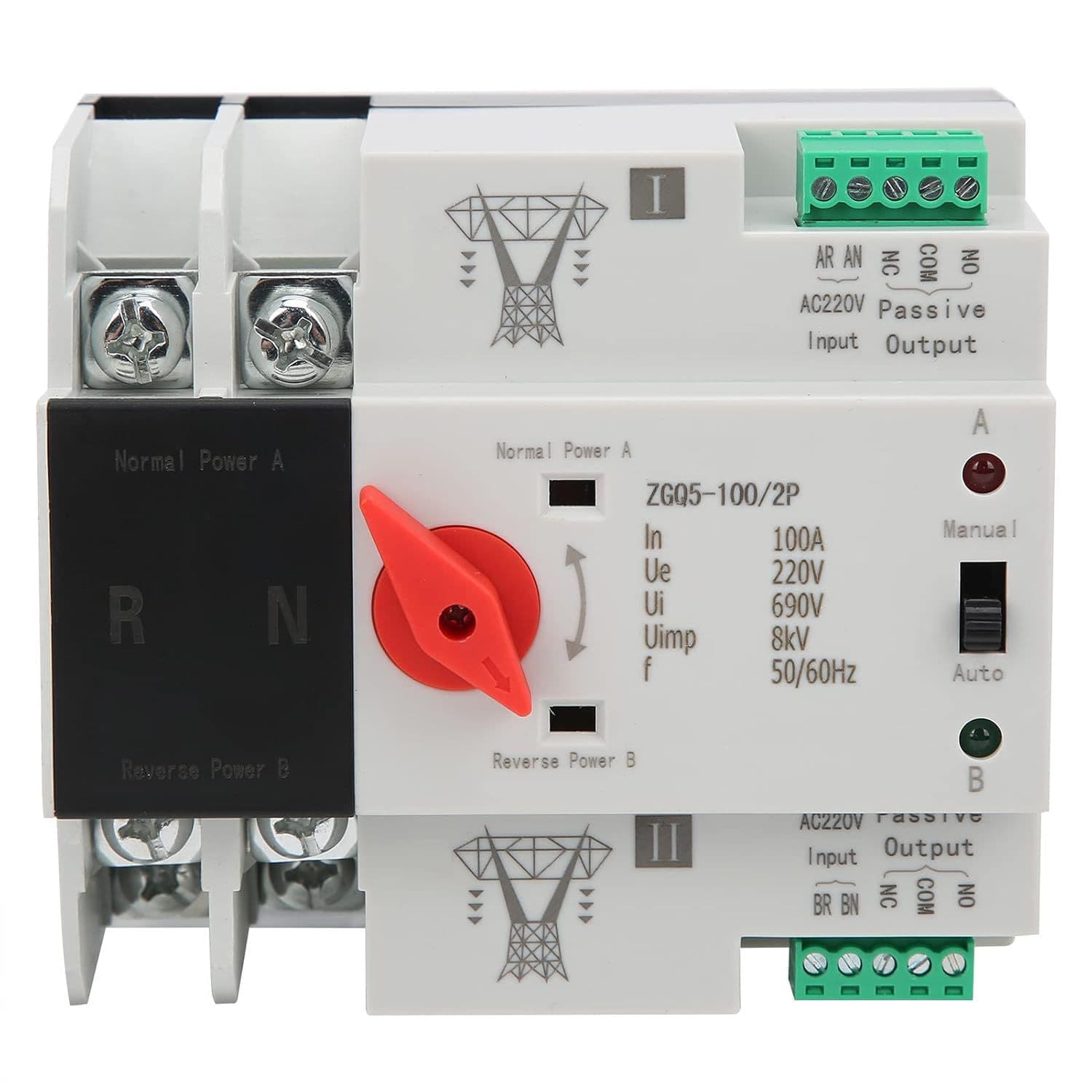 Automatic emergency power transfer switch, transfer switch emergency power Hutsc