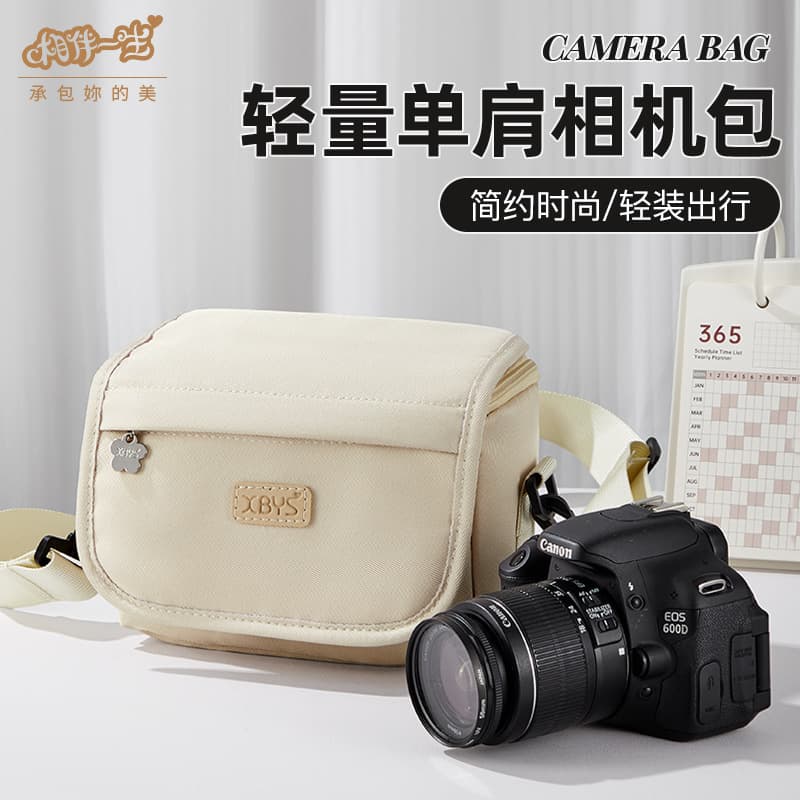 DSLR Camera Bag Shoulder Small Bag Casual Bag Crossbody Canon Photography Bag Mirrorless Bag Portable Storage Bag Fuji Bag