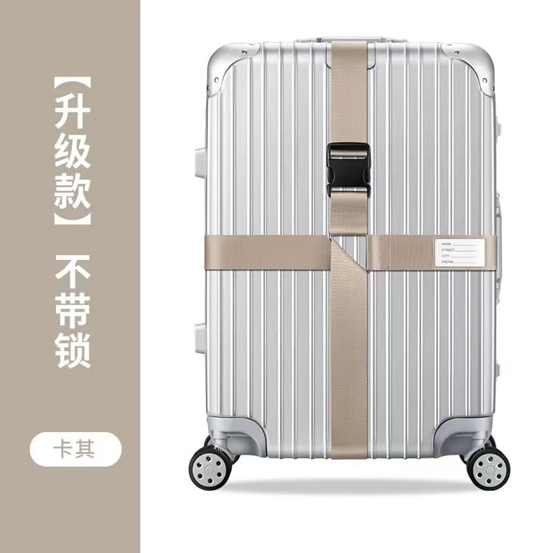Luggage Straps Cross Packing Belt Security Fixed Checked Travel Suitcase Protection Tightening Reinforced Binding Rope