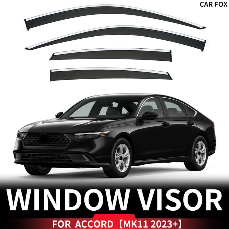 Suitable for Honda Accord windows, rain and weather shields, side window deflectors, ACCORD Window visor