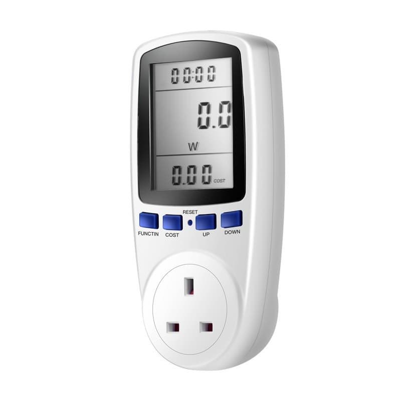 Smart EU/US/UK Standard Power Meter Socket Billing Socket Multi-Function Electrical Socket Digital Display