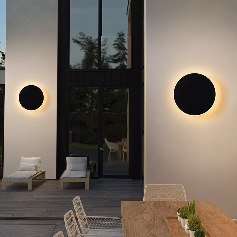 Outdoor Wall Lamp - Modern Minimalist Style Wall Lantern - Energy-saving LED Light Source Suitable for Home Decoration