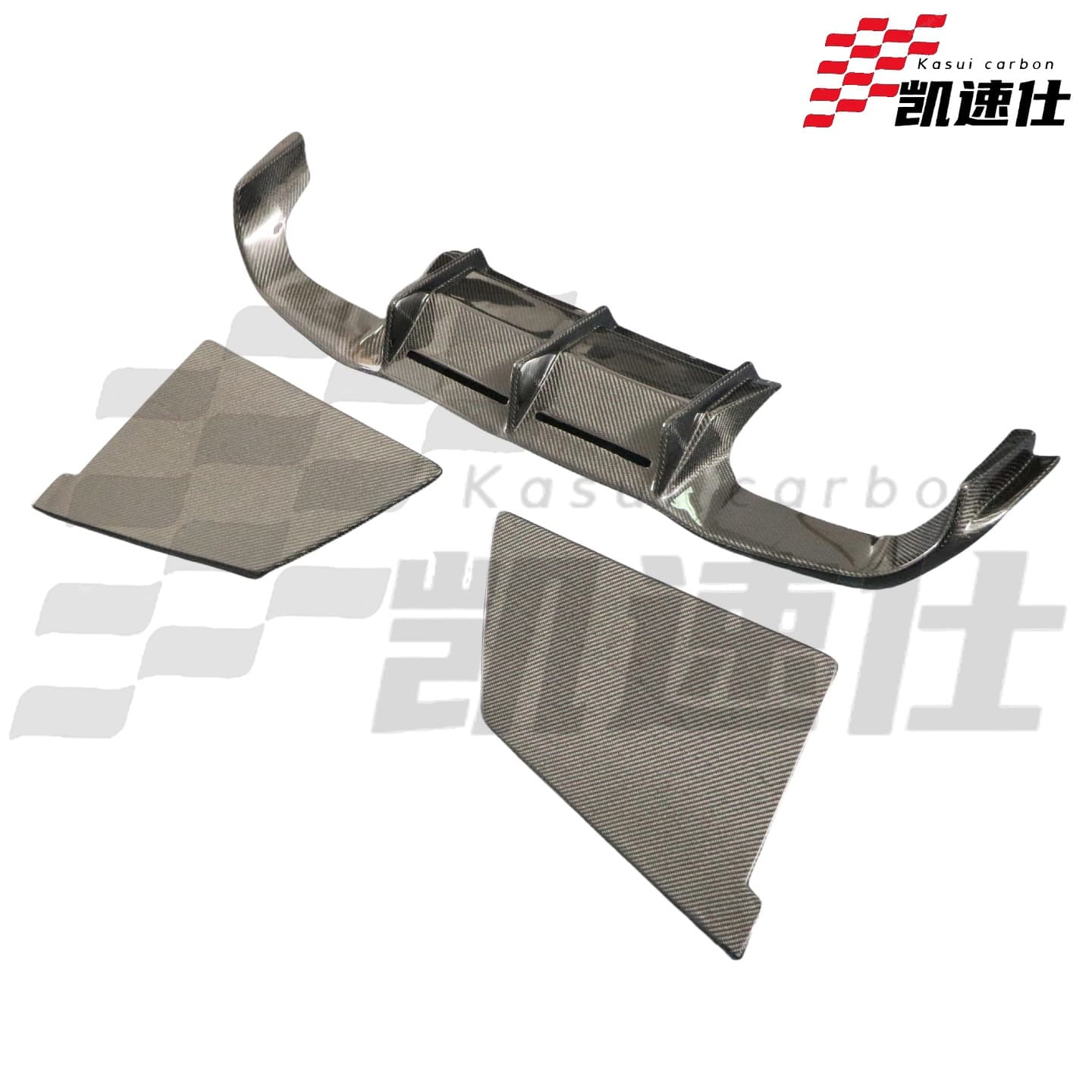 For BMW M2 Rear Lip F87 Carbon Fiber MTC Rear Lip Rear Diffuser Small Body Kit Rear Spoiler