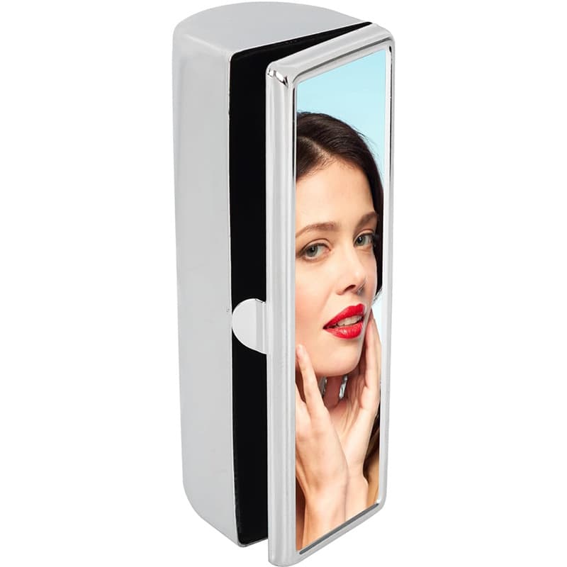 Heat Transfer Lipstick Case with Mirror, Sublimation Lipstick Business Card Case, Sublimation Business Card Case