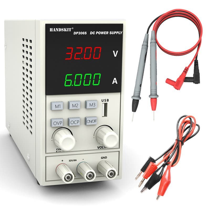 Adjustable Regulated Power Supply 32V 6A DC Power Supply for Mobile Phone Repair with Three Groups of Stored Values UNI-T DP306S