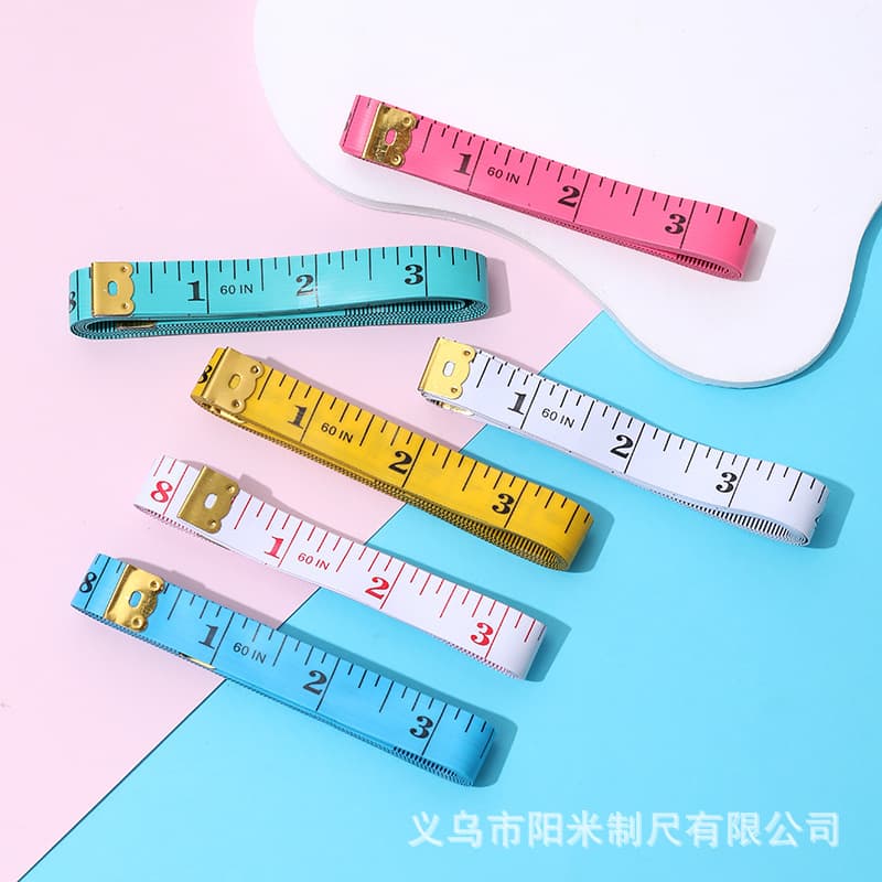 1.3-foot everyday household ruler, tailor's ruler, sewing ruler, double-scale soft ruler, leather tape measure, 1.5-meter wholesale.