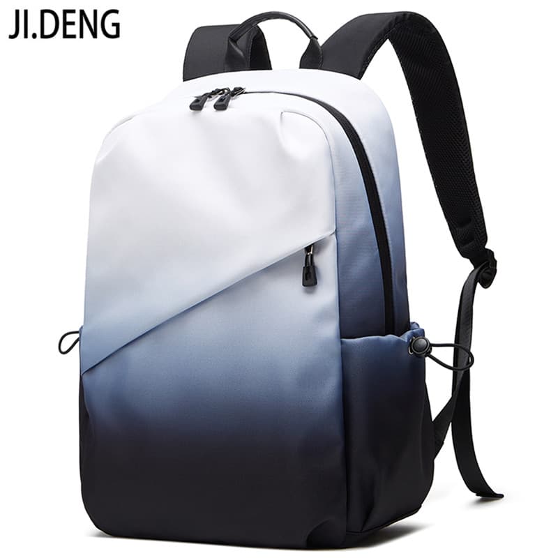 Gradient color backpack men's 2026 new trendy brand fashion computer backpack junior high school college student school bag gift