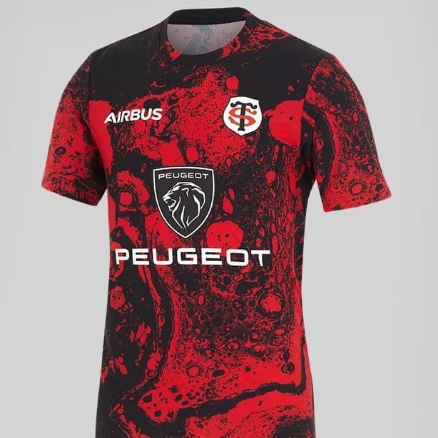 Toulouse English Rugby Jersey Home Kit Embroidered Edition In Stock Fall Adult