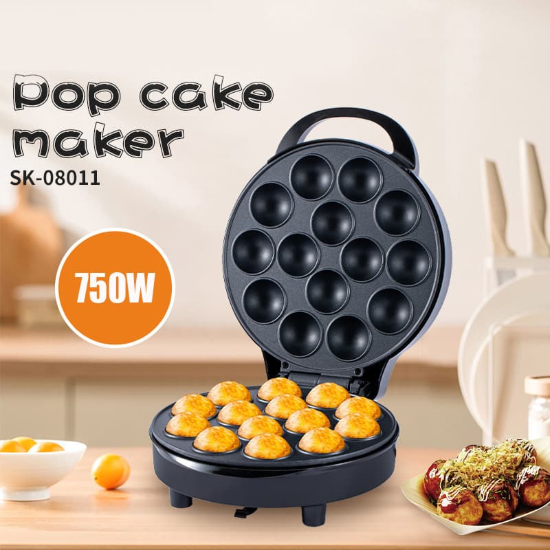 14-Hole Octopus Cake Maker Home Use Bread Maker Bun Machine Round Breakfast Pancake Baking Cake Home Appliance Sandwich Maker