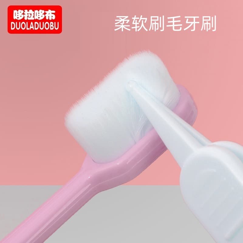 DoraDobu maternity toothbrush, postpartum toothbrush, dense bristles, fine soft bristles, 6250 bristles