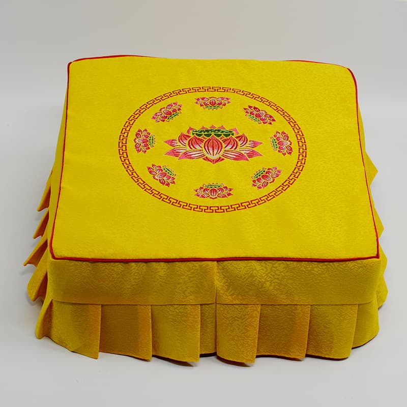 Kneeling Cushion Cover, Prayer Stool Cover for Temple, Buddhist Hall, Meditation Cushion Cover