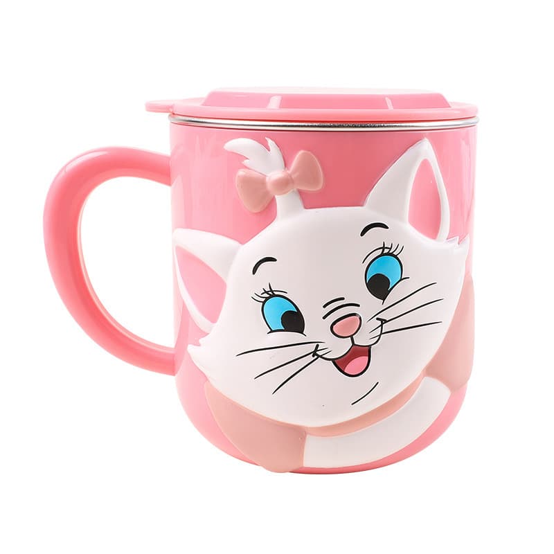 Kids Anti-Drop Stainless Steel Drinking Cup with Scale for Home, Kindergarten, Baby Milk Cup