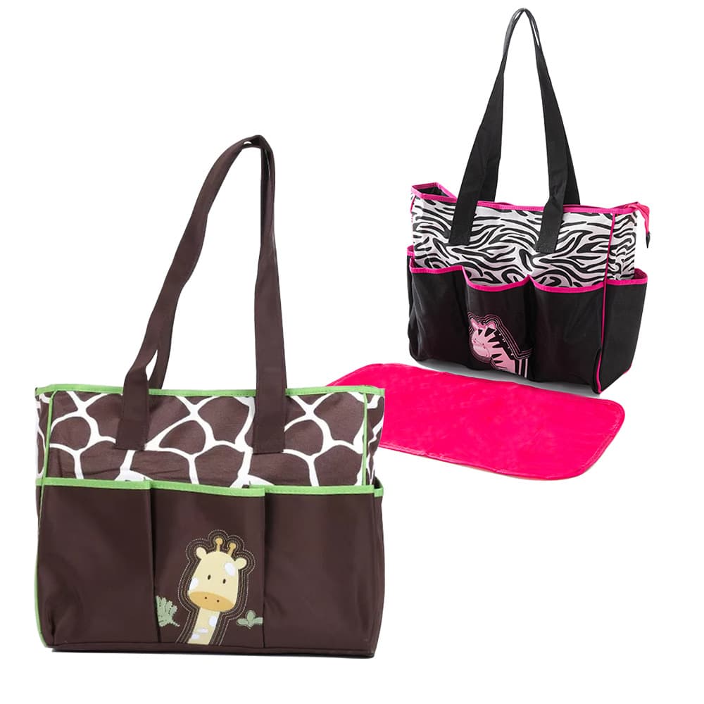 Cross-border mother bag, multifunctional fashionable mother and baby bag, large capacity storage, portable mother bag manufacturer for casual outings