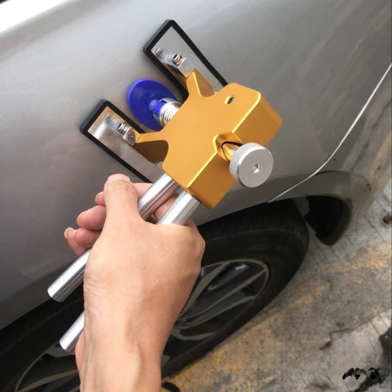 Car Dent Puller No-Paint Dent Repair Kit Home Auto Body Tool Set for Aluminum Alloy
