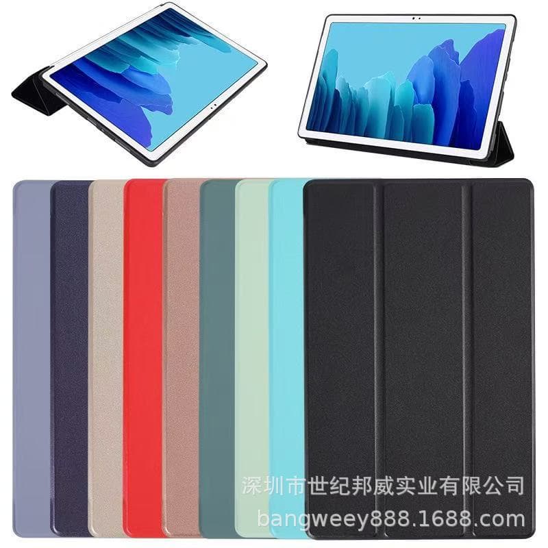 Case for Samsung Galaxy Tab A9 Tablet A9 Plus S9 FE Leather Cover T500 Trifold T505 Silicone TPU Shell