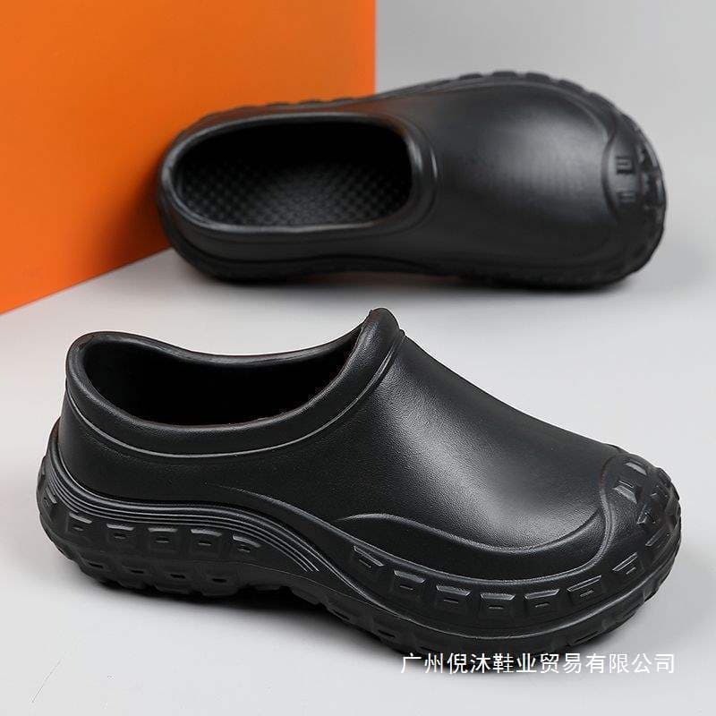 Chef shoes for men, kitchen waterproof, oil-proof and wear-resistant work shoes, chef shoes, hotel safety shoes for women