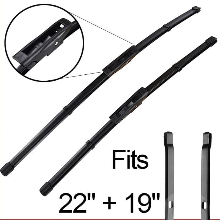 Compatible with Dacia Duster MK2 2017-2023 22+19 Wiper Blades