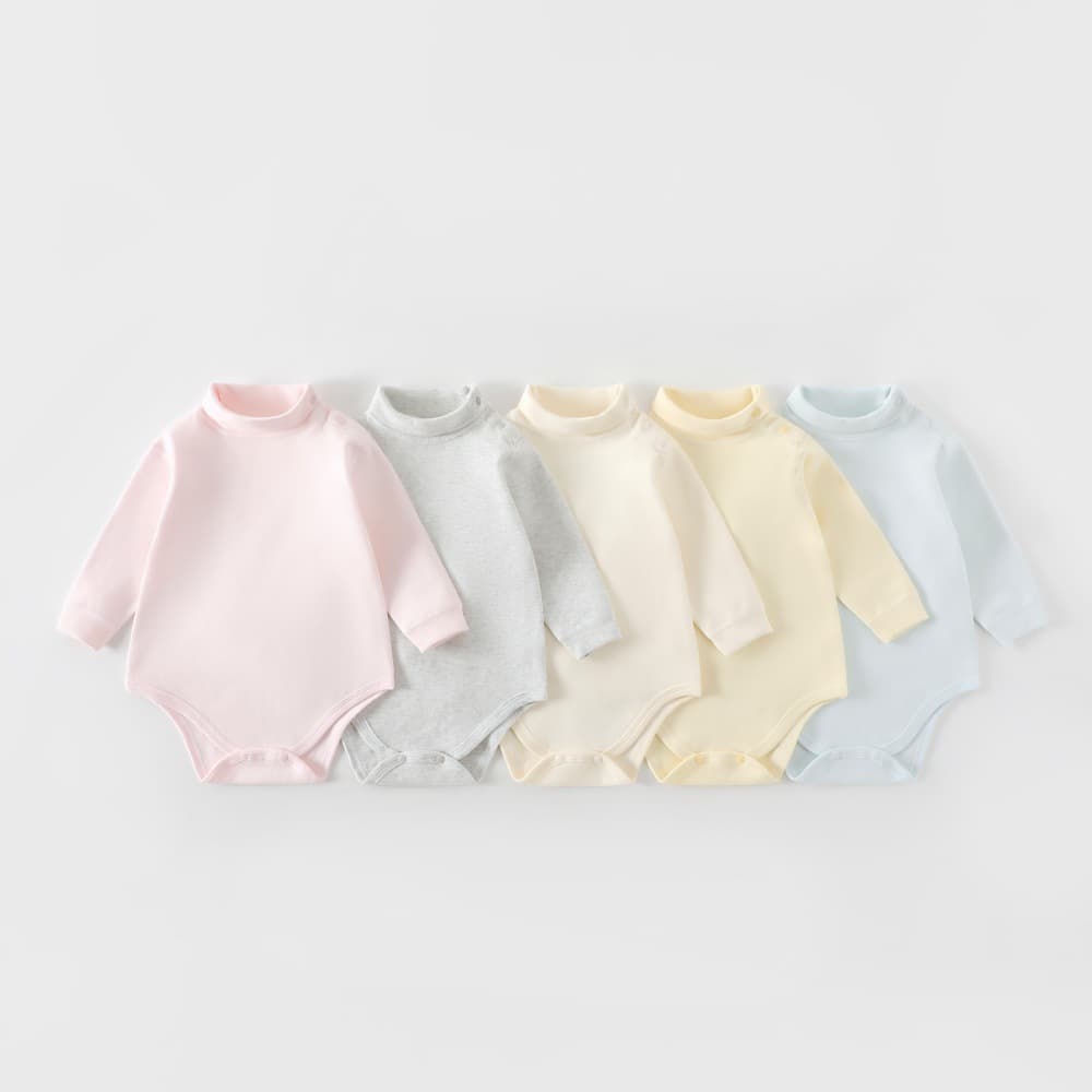 Baby Bodysuit 280g Soft Velvet Unisex Infant Triangle Romper Autumn Winter Base Layer A-Class Newborn Underwear