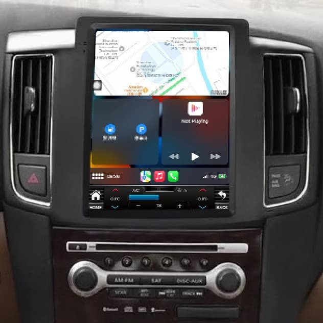 Suitable for Nissan Maxima 10.4-inch vertical screen car navigation system modified central control intelligent large-screen all-in-one machine
