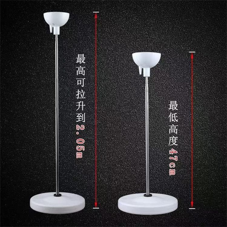 Balloon road guide column telescopic rod 2 meters floating stainless steel telescopic rod bracket balloon air floating column telescopic rod