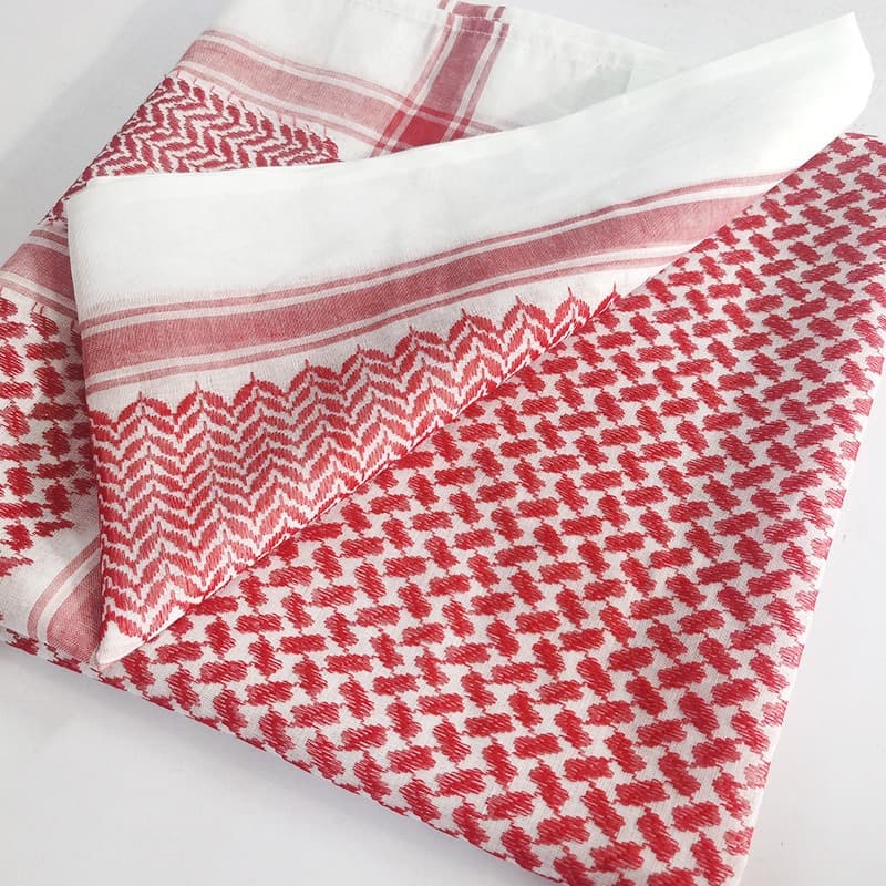 Manufacturer Stock Cross-Border Men's Polyester Square Scarf Ethnic Costume Men's Headwrap