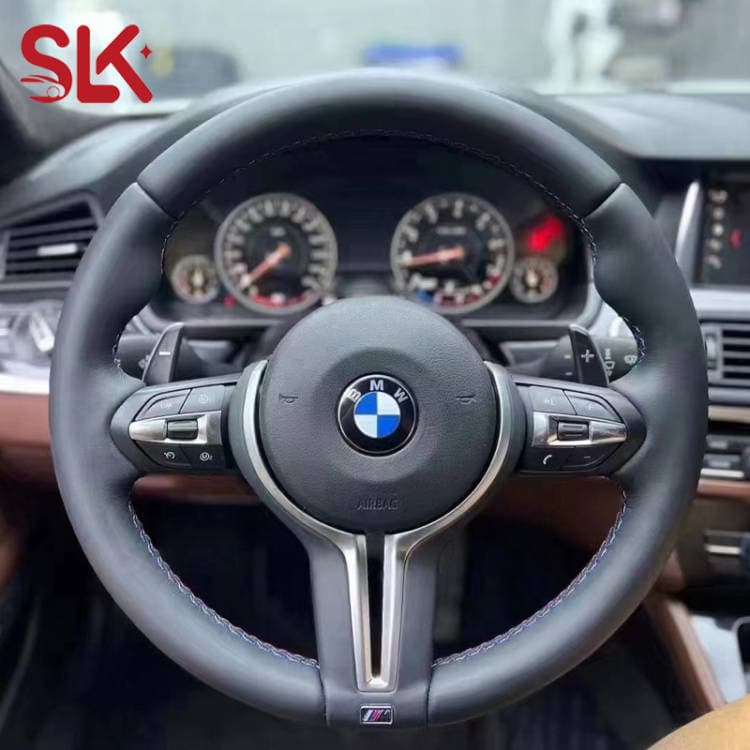 BMW M Sport Genuine Leather Steering Wheel for BMW New and Old F Chassis Models Modification Cross-Border Supply