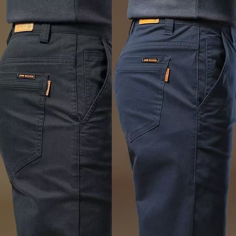 Cross-border Cargo Pants Men Slim Fit Versatile Men's Trousers Autumn Winter New Straight Loose Men's Casual Wear-resistant Long Pants