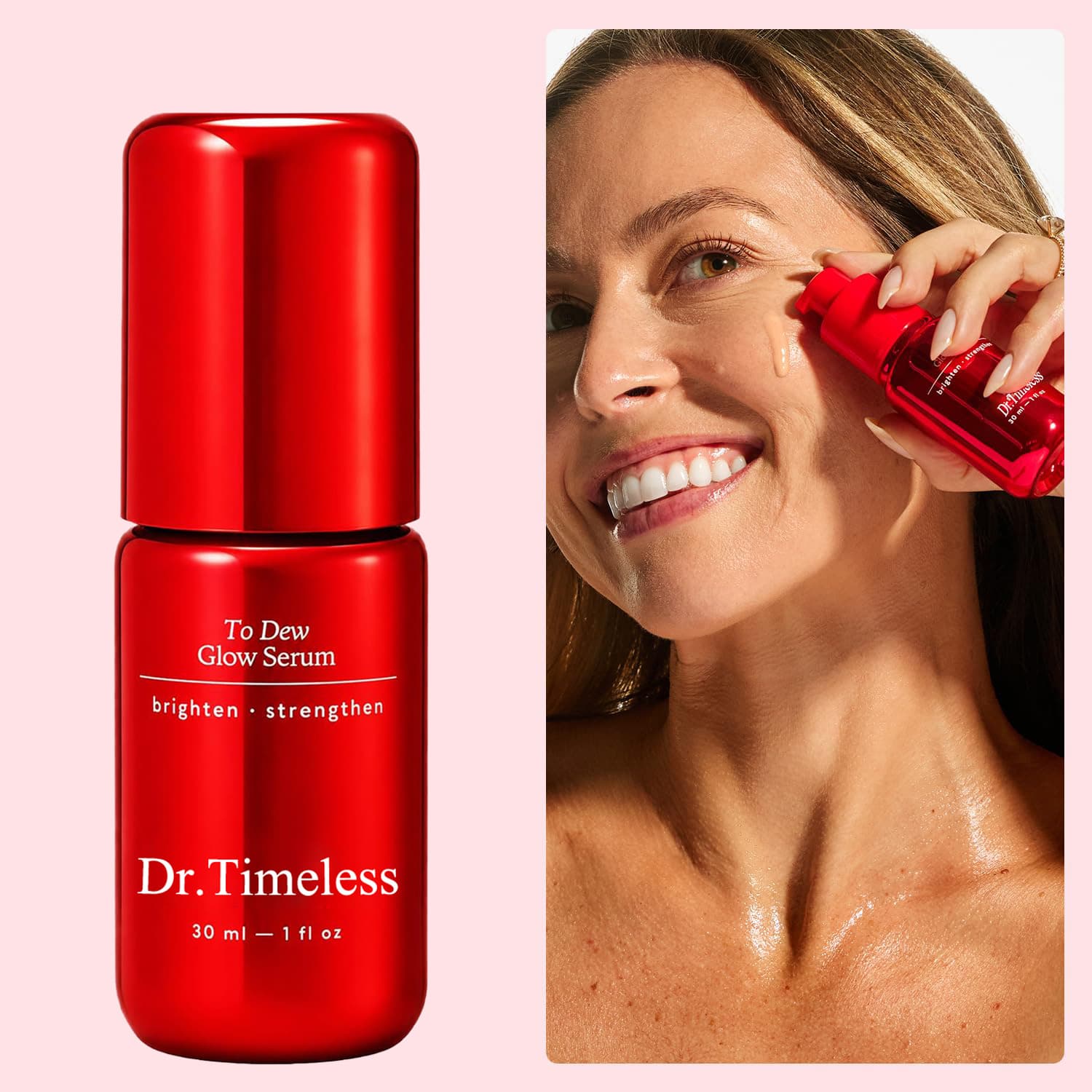 TO DEW GLOW SERUM Brightening Serum Brightening Moisturizing Essence Foreign Trade Independent Station Factory Custom OEM