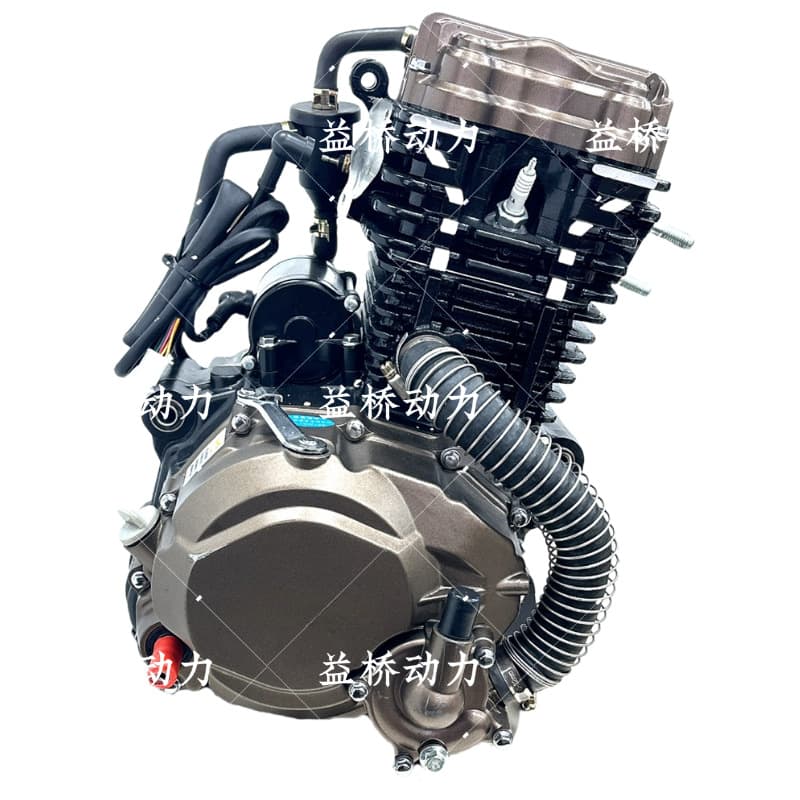 Water-Cooled 300Cc Engine Assembly, Fuel-Powered Tricycle Motorcycle Modification and Upgrade Parts, Original Factory Quality